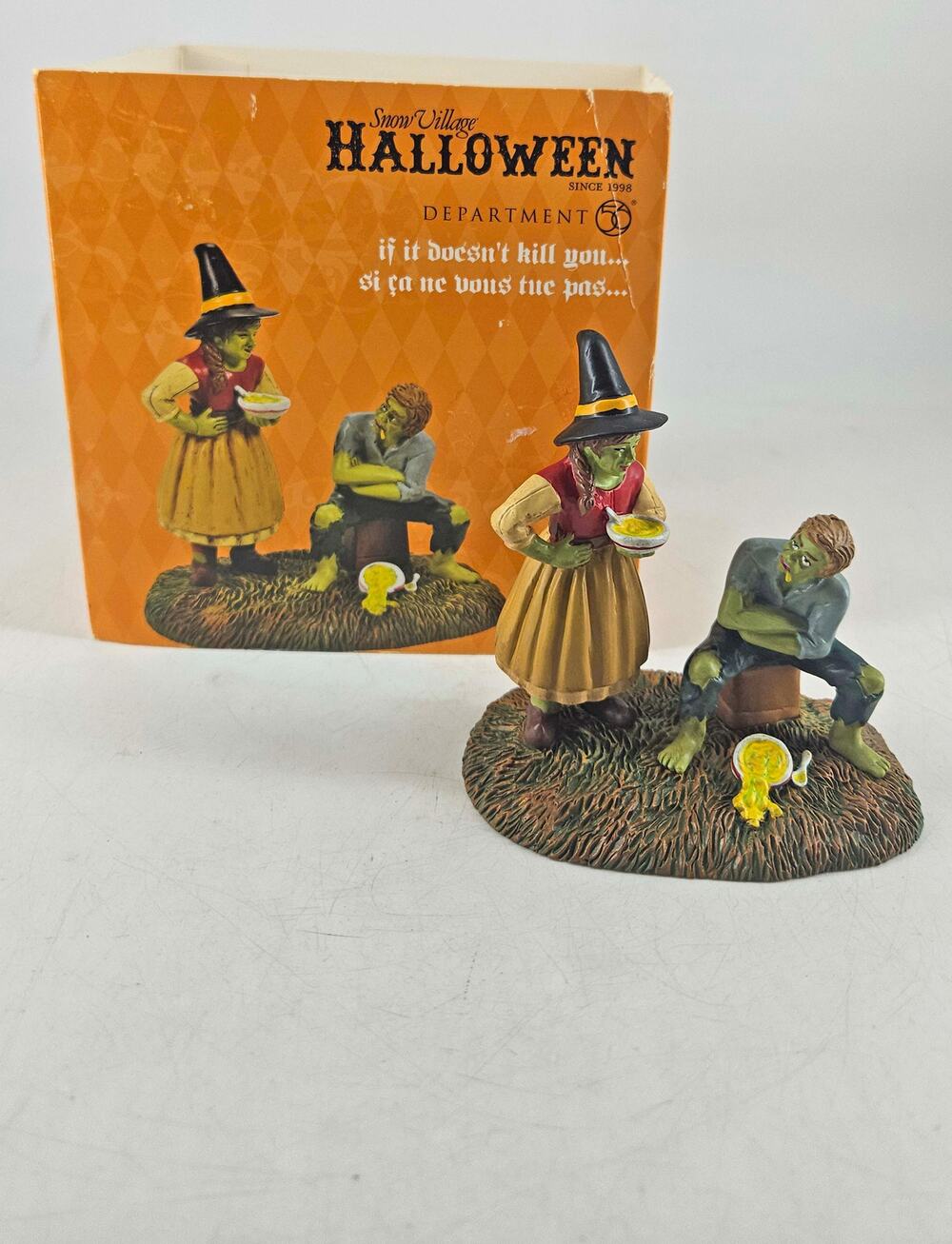 Department 56 Snow Village Halloween If It Doesn't Kill You figurine
